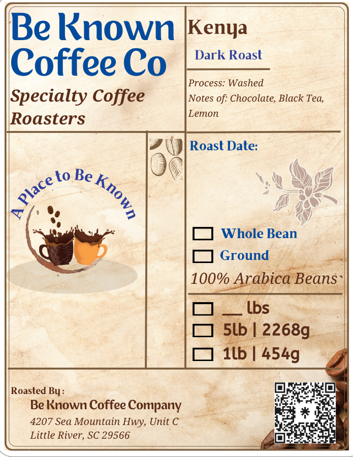Kenya - Single Origin Coffee